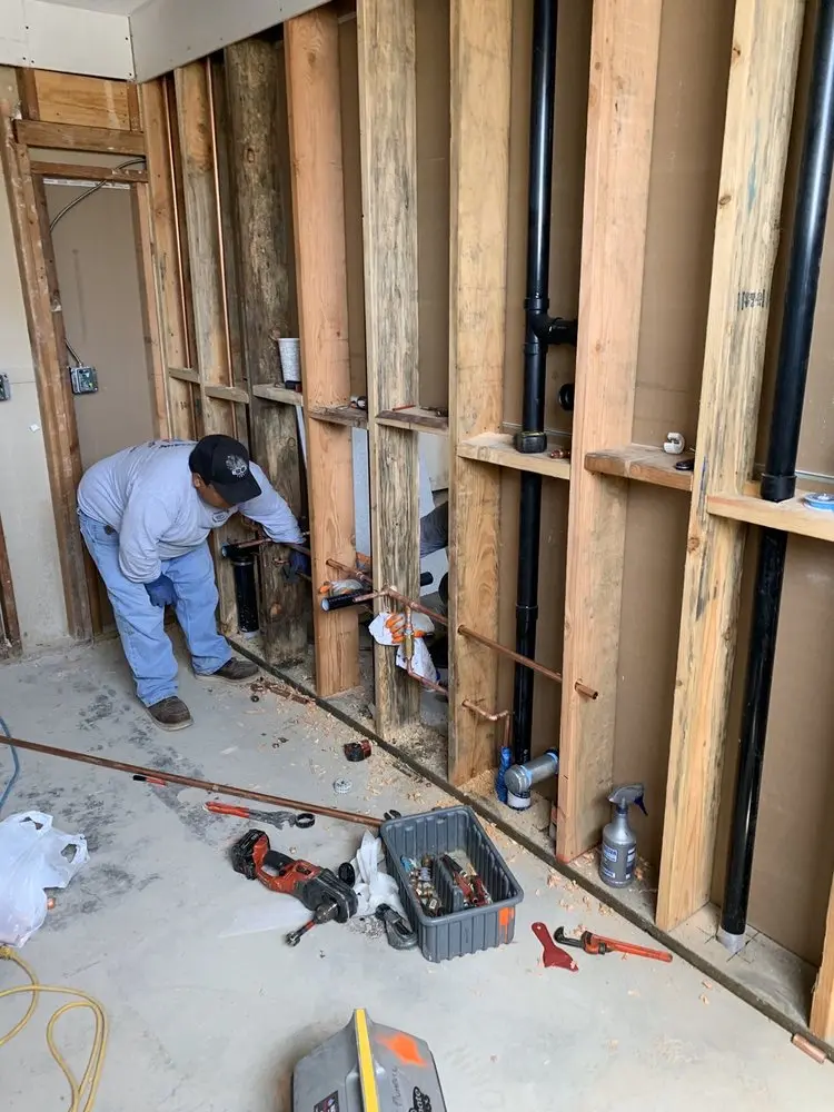 Commercial rough-in plumbing for Trenchless Sewer Repair in North Accokeek